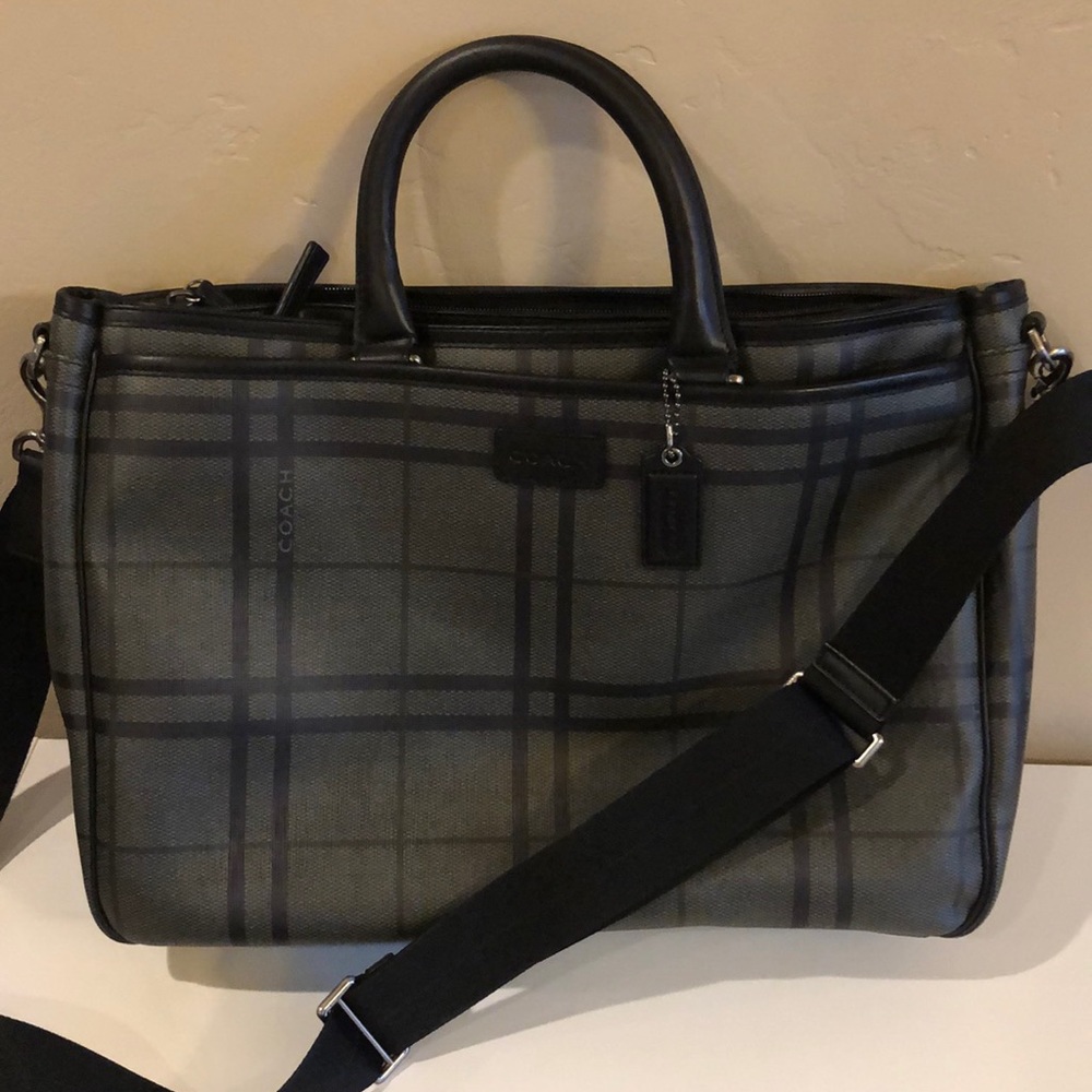 Authentic Coach laptop bag/briefcase